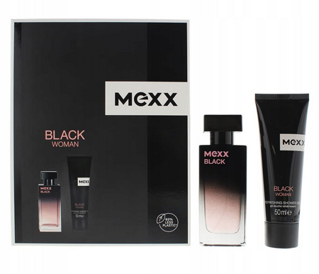 MEXX Black Woman EDT 30ml + Shower Gel 50ml