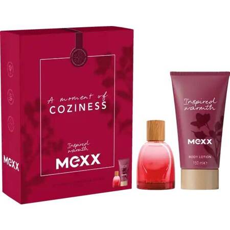 MEXX Inspired Warmth Woman edp 30ml + balsam do ciała 150ml