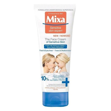 MIXA Senstivie Skin Expert krem do twarzy dla całej rodziny 100ml