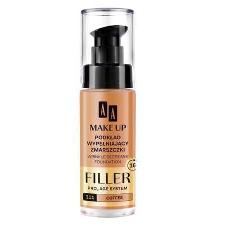 Make Up Filler Wrinkle Decrease Foundation Pro Age System podkład wypełniający zmarszczki 111 Coffee 30ml