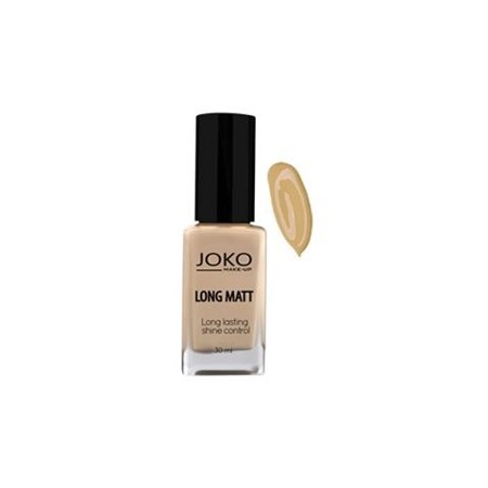 Make-Up Long Matt Long Lasting Shine Control długotrwały podkład matujący 118 Golden Beige SPF10 30ml