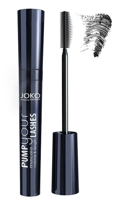 Make-Up Pump Your Lashes Mascara Volume&Lenght tusz do rzęs pogrubiająco-wydłużający Black 9ml