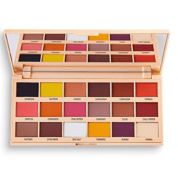 Makeup Revolution I Heart Revolution Chocolate Eyeshadow Palette Cinnamon 18g