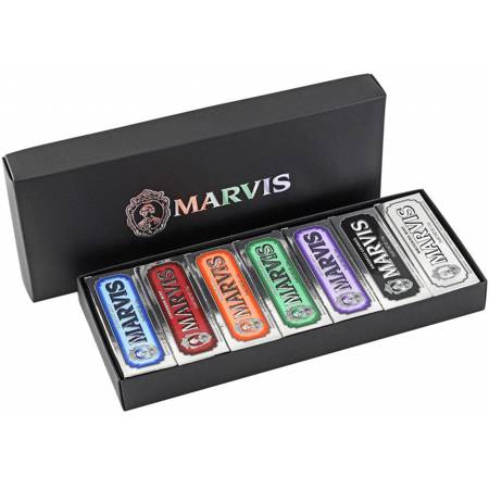 Marvis Flavor Box zestaw past do zębów 7x25ml