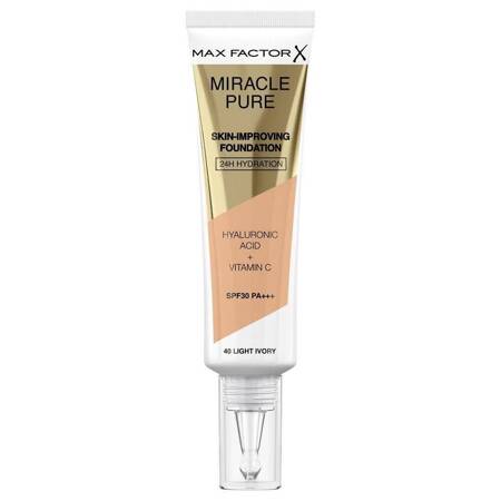 Max Factor Miracle Pure SPF30 PA+++ 40 Light Ivory 30ml