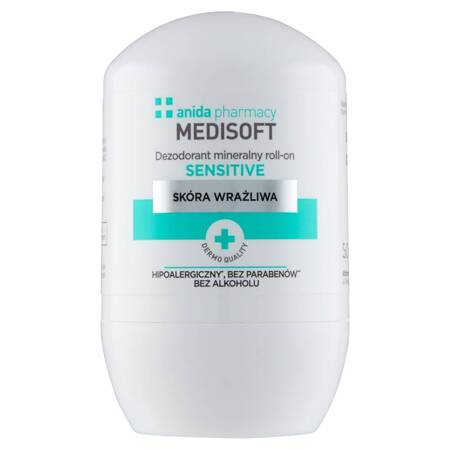 Medisoft Sensitive dezodorant mineralny roll-on 50ml