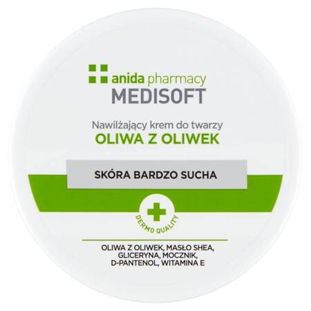 Medisoft nawilżający krem do twarzy oliwa z oliwek 100ml