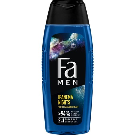 Men Brazilian Vibes Ipanema Nights Shower Gel żel pod prysznic do mycia ciała i włosów dla mężczyzn 400ml
