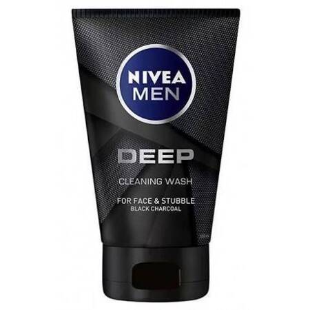 Men Deep Clean żel do mycia twarzy i zarostu 100ml