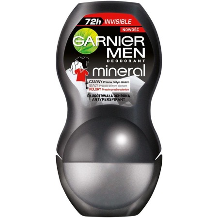 Men Mineral Black White Color Dezodorant w kulce 50ml