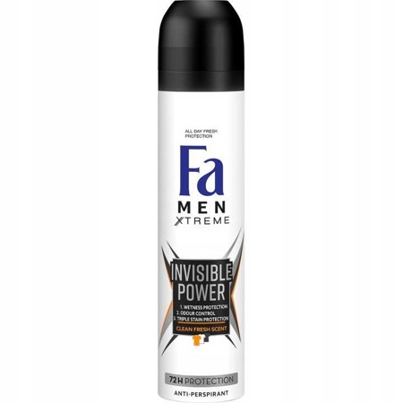 Men Xtreme Invisible Power Anti-Perspirant antyperspirant w sprayu dla mężczyzn 250ml