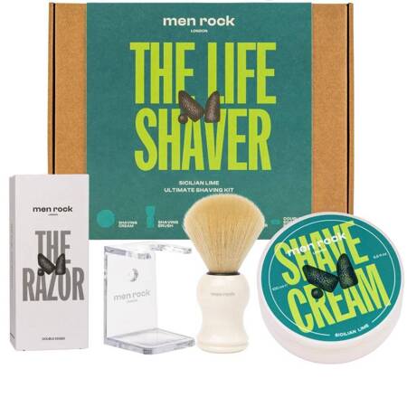 MenRock The Life Shaver Sicilian Lime zestaw 