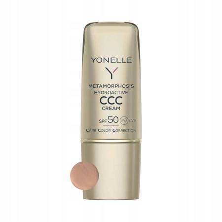 Metamorphosis Hydroactive CCC Cream SPF50 hydroaktywny krem koloryzujący do twarzy 03 Gold Tan 30ml