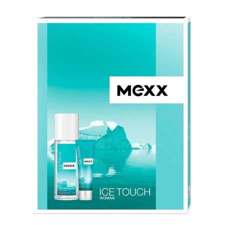 Mexx Ice Touch Woman zestaw dezodorant 75ml + żel pod prysznic 50ml