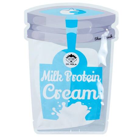 Milk Protein Cream wygładzająca maseczka w płachcie na bazie protein mleka 23ml