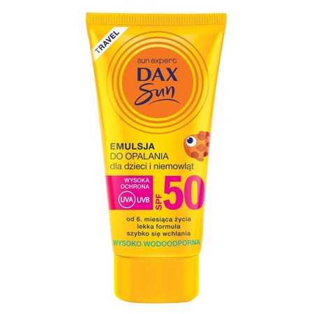 Mini emulsja do opalania dla dzieci i niemowląt SPF50 50ml