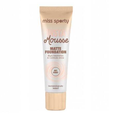 Miss Sporty Insta Mousse Matte Foundation 001 Ivory 30ml