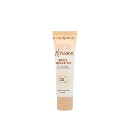 Miss Sporty Insta Mousse Matte Foundation matujący podkład do twarzy 002 Sand 30ml