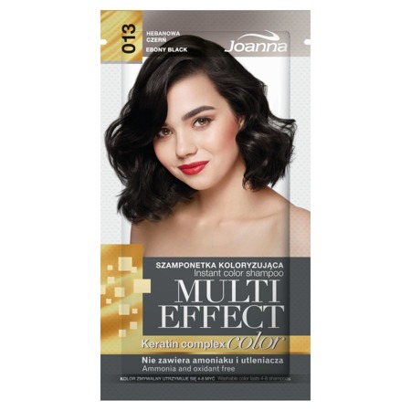 Multi Effect szamponetka koloryzująca 013 Hebanowa Czerń 35g