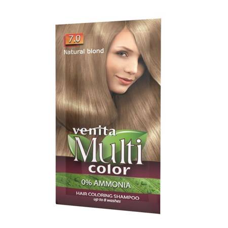 MultiColor szampon koloryzujący 7.0 Naturalny Blond 40g