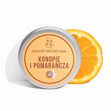 Mus do ciała Konopie i Pomarańcza 150ml