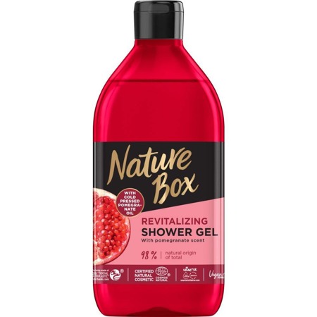 NATURE BOX Shower Gel Pomegranate Oil 385ml