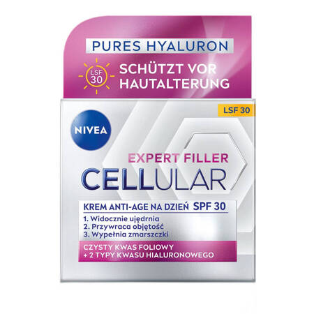 NIVEA Cellular Expert Filler SPF30 krem anti-age na dzień 50ml