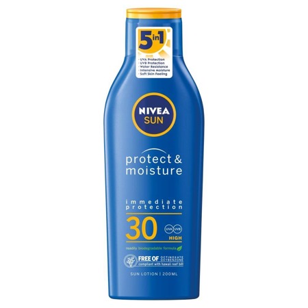 NIVEA nawilżający balsam do opalania SPF30 200ml