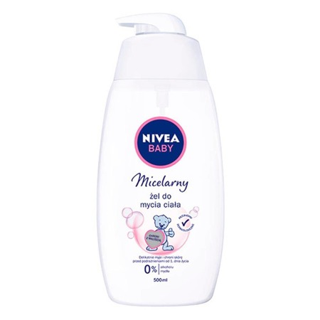 NIvea Baby micelarny żel do mycia ciała 500ml