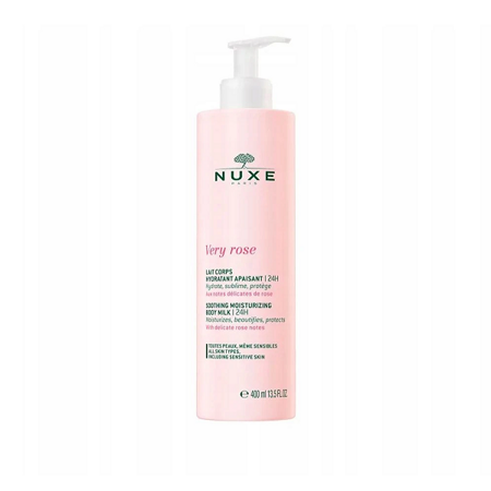 NUXE Very Rose Soothing Moisturizing Body Milk krem do ciała 400ml