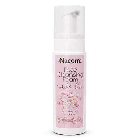 Nacomi Face Cleansing Foam pianka oczyszczająca do twarzy Marshmallow 150ml