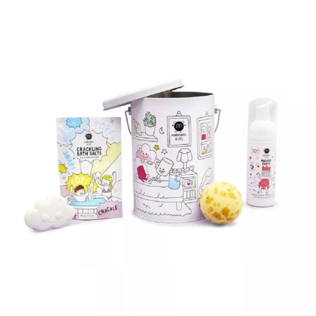 Nailmatic Kids Bath Box Suprise zestaw kąpielowy dla dzieci 6szt.