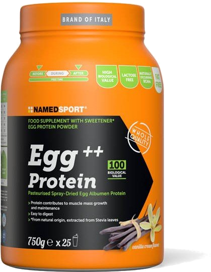 Namedsport Egg Protein Odżywka Wysokobiałkowa 750 g o smaku waniliowym