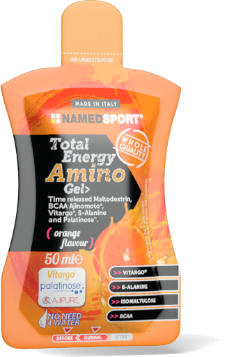 Namedsport Total Energy Amino Gel Żel energetyczny 50 ml o smaku pomarańczowym