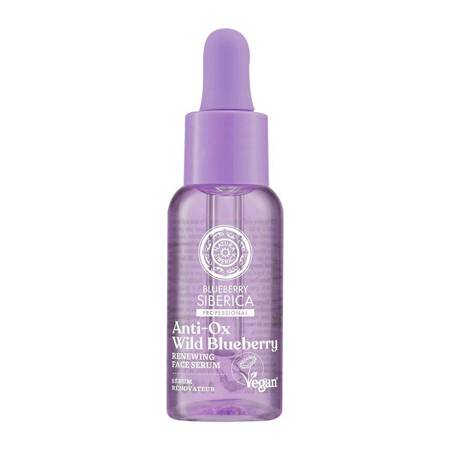 Natura Siberica Blueberry Siberica wegańskie regenerujące serum do twarzy 30ml