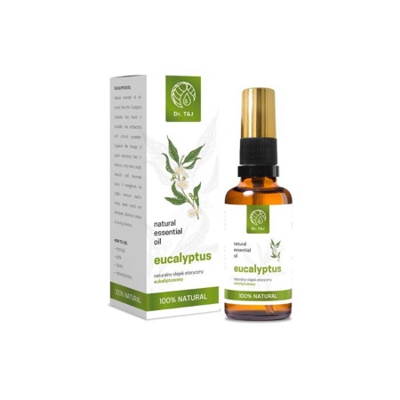 Natural Eucalyptus Essential Oil naturalny olej eteryczny eukaliptusowy 50ml