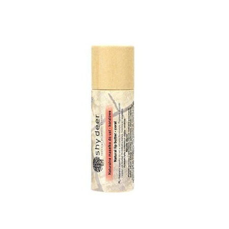 Natural Lip Butter naturalne masełko do ust Koralowe 12ml