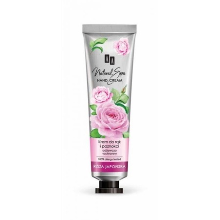 Natural Spa Hand Cream odżywczo-ochronny krem do rąk i paznokci Róża Japońska 50ml