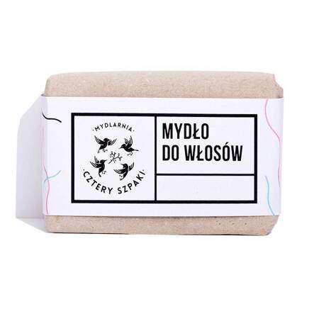 Naturalne mydło do włosów z olejem rycynowym 110g