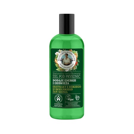 Naturalny żel pod prysznic energetyczno-tonizujący 260ml