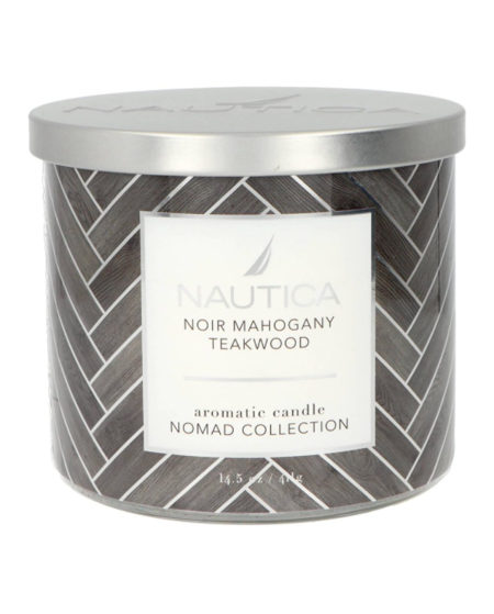 Nautica Nomad Collection Noir  Mahogany Teakwood Candle 411g