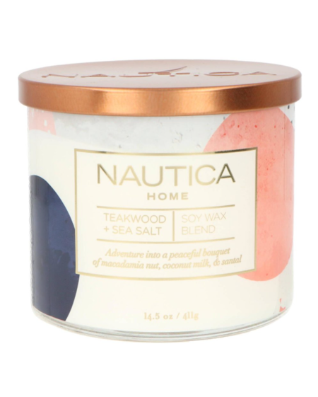 Nautica Teakwood + Sea Salt 411g