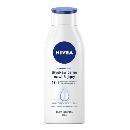 Nivea Błyskawicznie nawilżający balsam do ciała 400ml