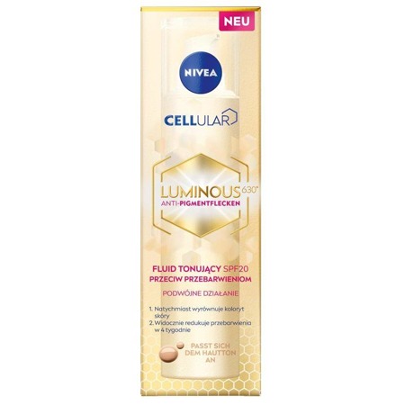 Nivea Cellular Luminous 630 SPF20 40ml