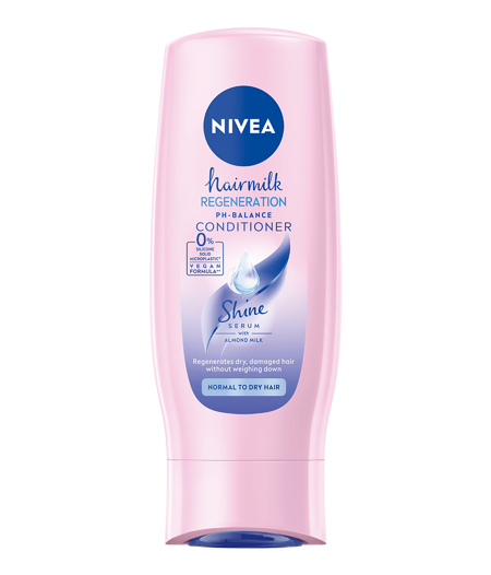 Nivea Hairmilk łagodna odżywka pielęgnująca do włosów o strukturze normalnej lub grubej 200ml