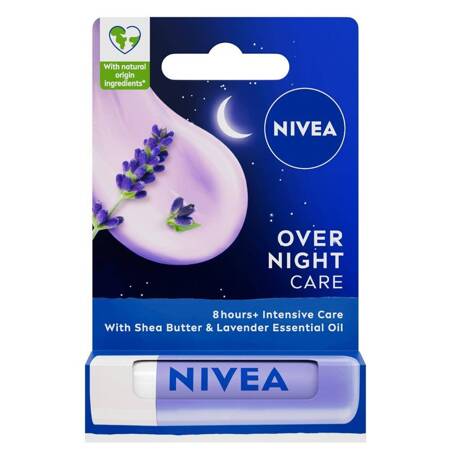 Nivea Overnight Care pielęgnująca pomadka do ust 4.8g