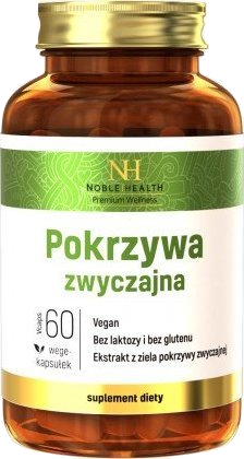 Noble Health Pokrzywa zwyczajna 60 kapsułek