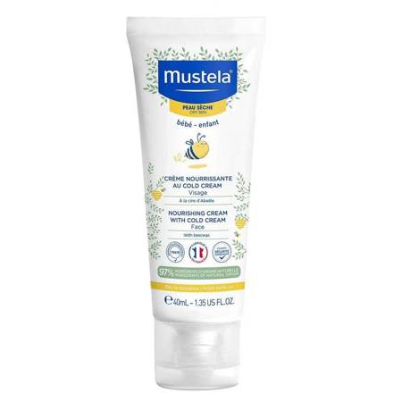 Nourishing Cream With Cold Cream nawilżający i relaksujący krem dla dzieci 40ml