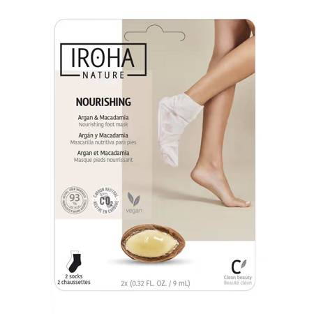 Nourishing Foot Mask odżywcza maseczka do stóp w formie skarpet Argan & Macadamia 2x9ml