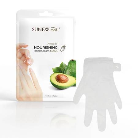 Nourishing Hand Cream Mask intensywnie nawilżająco-odżywcza maska do dłoni w formie rękawiczek Awokado